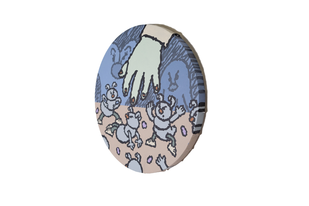 【日本画】松原由加子■海鳴り/2013年 はいばら木版摺美術画「鶴」柴原是真 - 榛原（はいばら