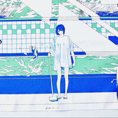 アート手ぬぐい 「かとうれい」